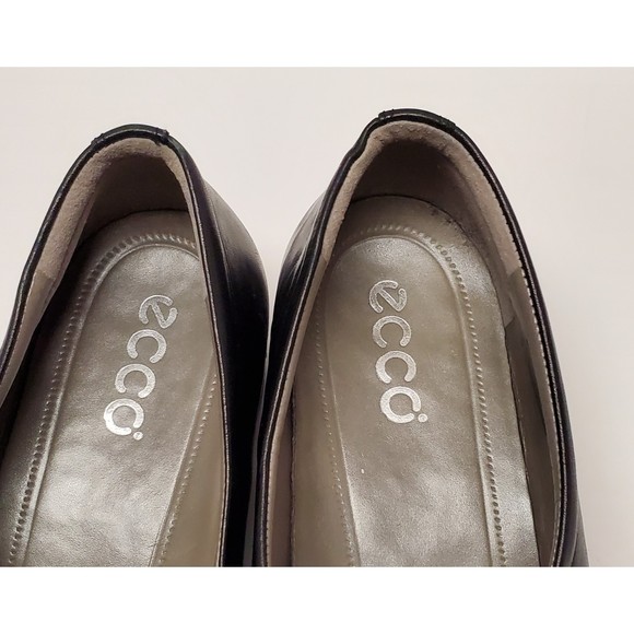 Ecco Womens Loafer Pump Navy Blue Size 7.5 - Picture 5 of 6